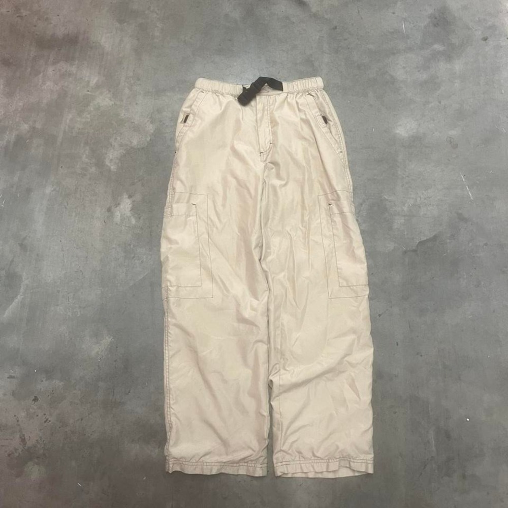 Y2K old navy‎ men's cream tactical pants cargo utility baggy skate